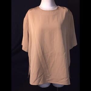 ashley stewart short sleeve blouse